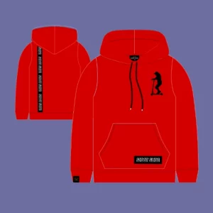 Bluza Scoot Slide - czerwona