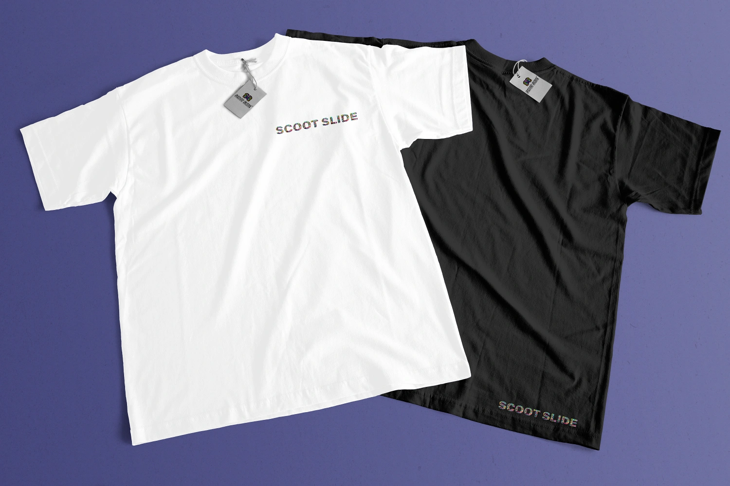 Koszulki Scoot Slide dwie front i tył - wzór 2