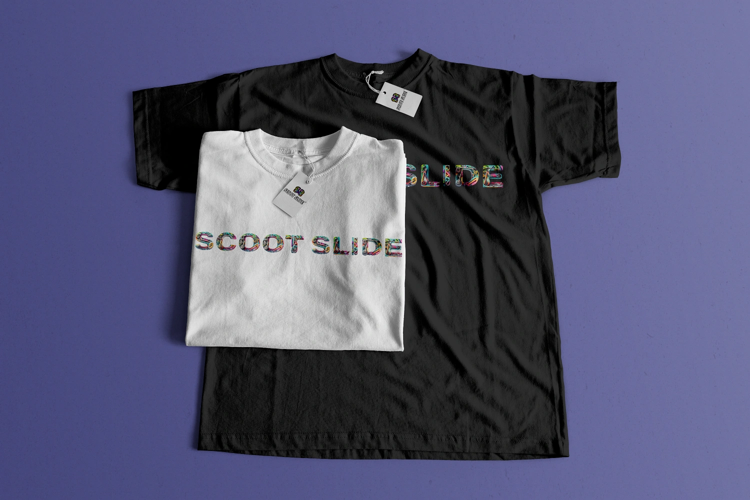 Koszulki Scoot Slide front cała i złożona - wzór 11