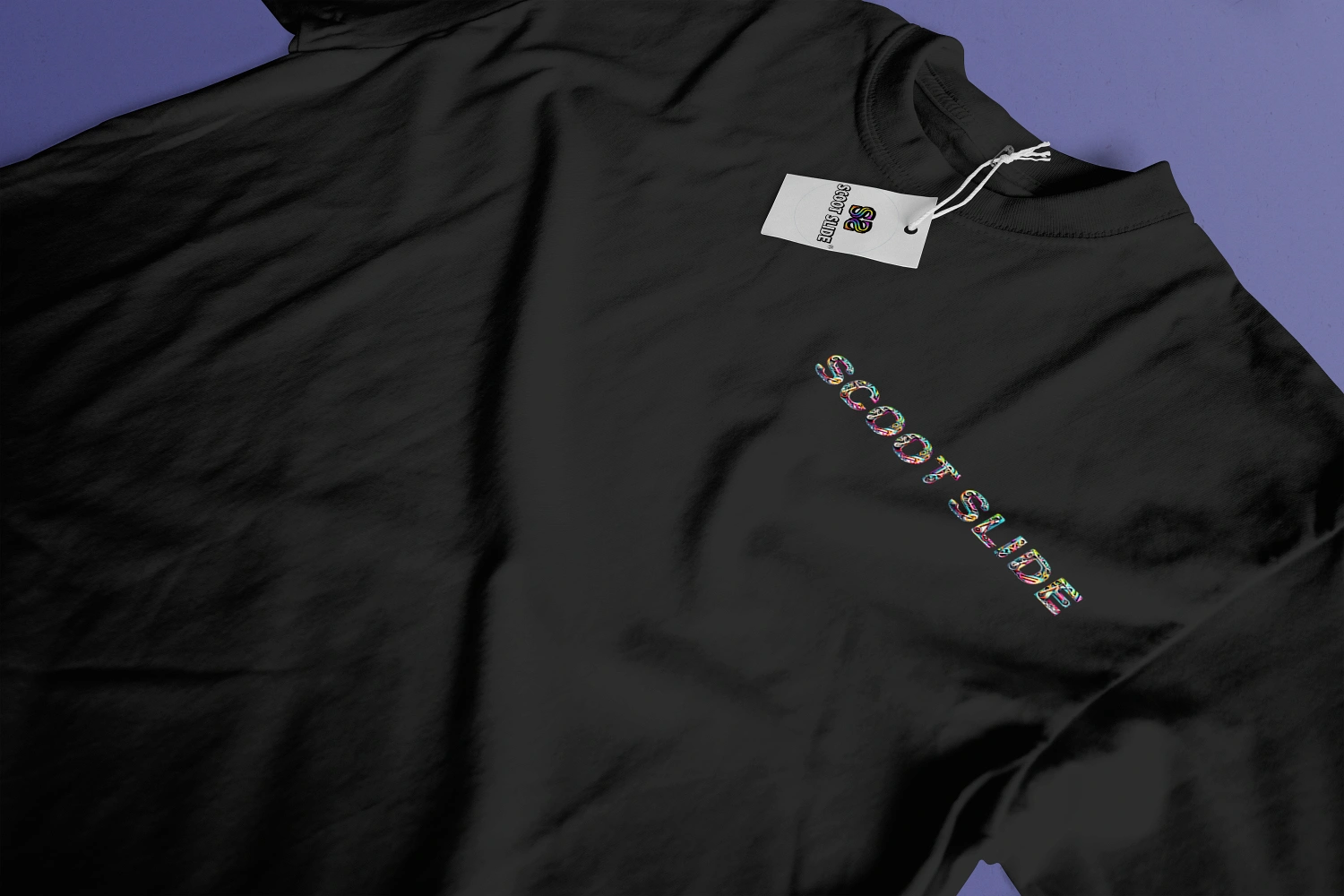 Koszulki Scoot Slide front duże black - wzór 2