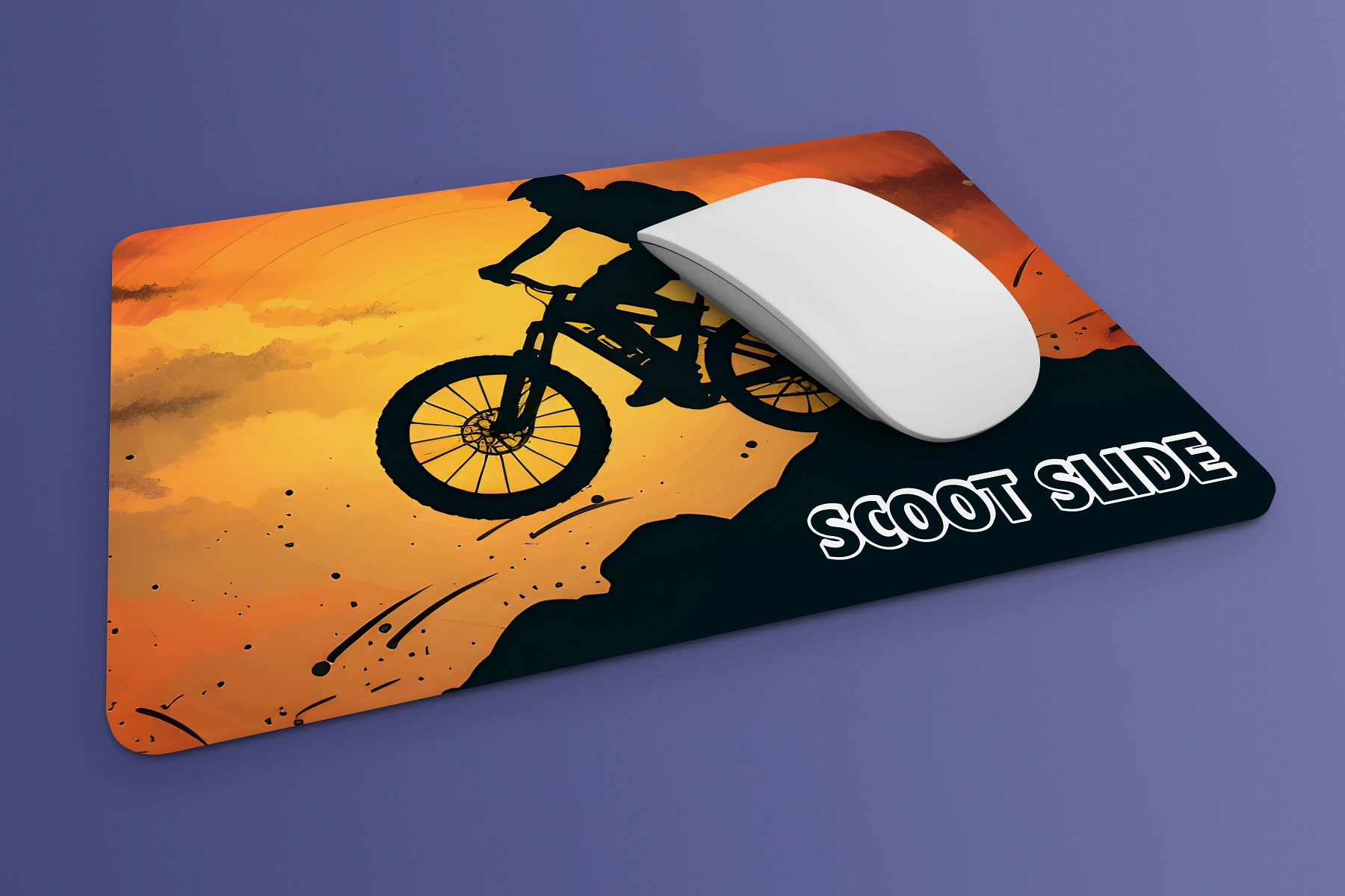 Podkładka pod myszkę - Scoot Slide black 1.11