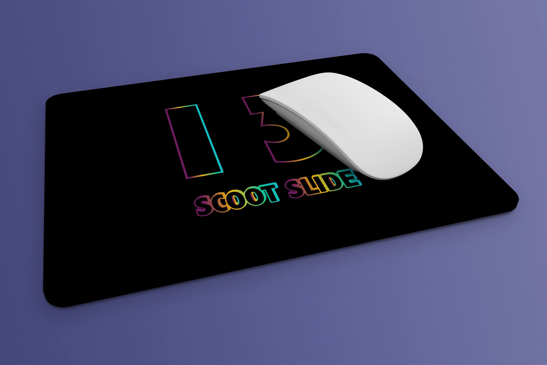 Podkładka pod myszkę - Scoot Slide black 1.13