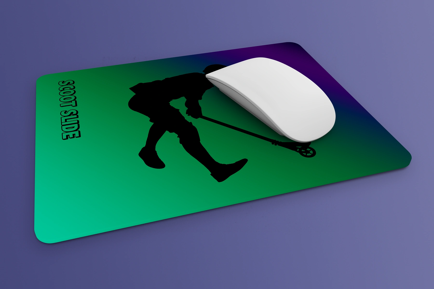 Podkładka pod myszkę - Scoot Slide black 1.14