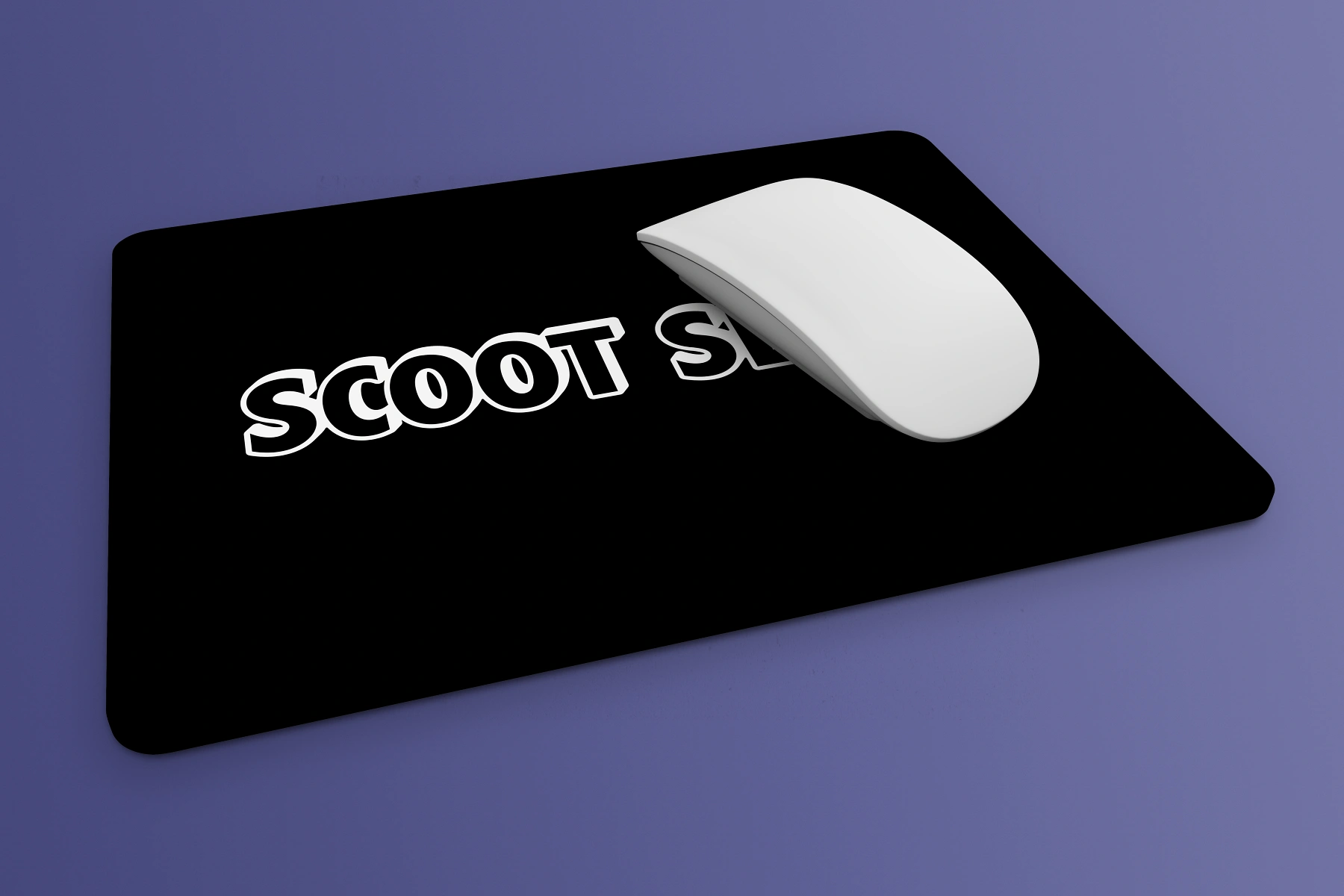 Podkładka pod myszkę - Scoot Slide black 1.2