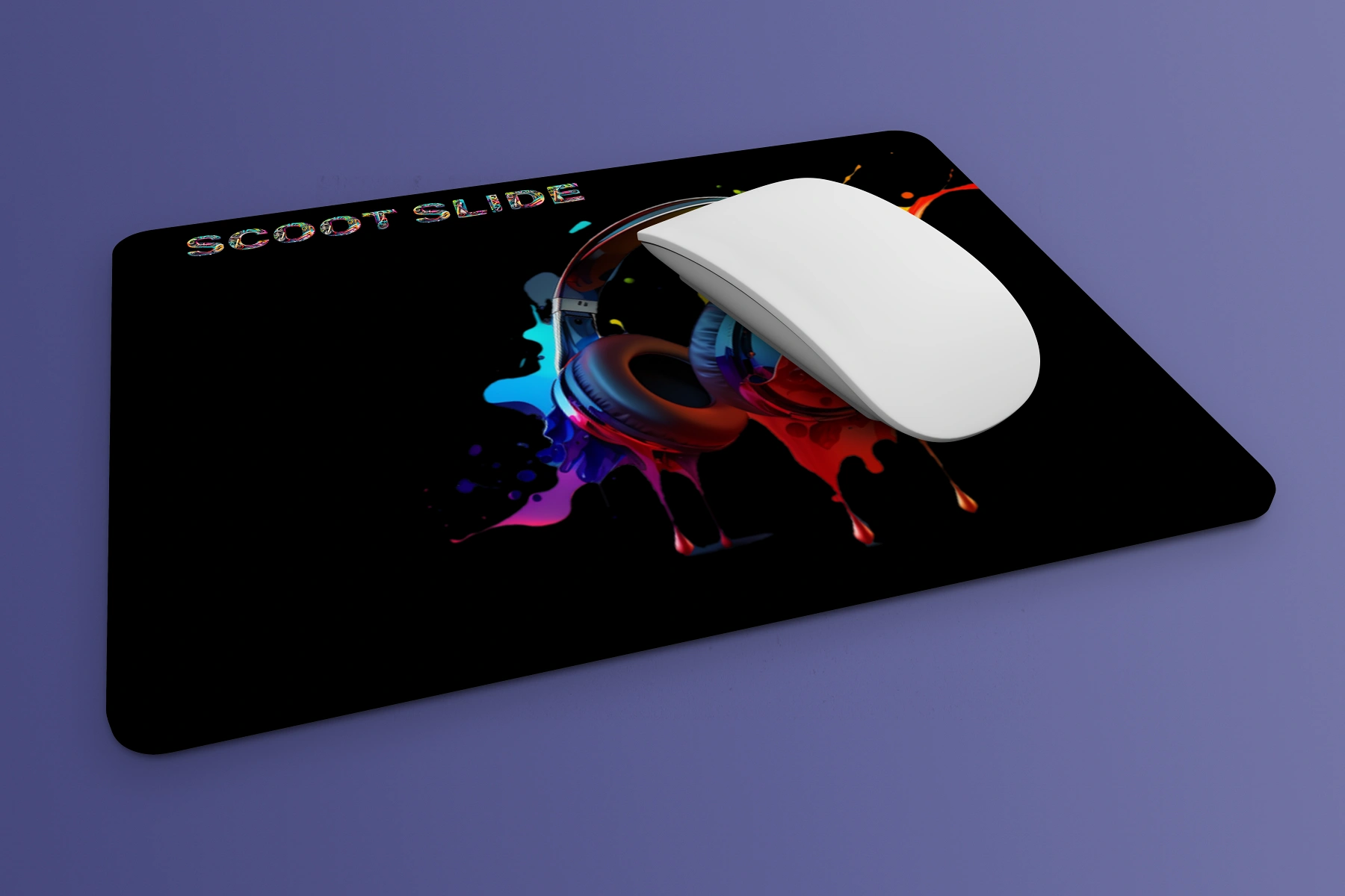 Podkładka pod myszkę - Scoot Slide black 1.7