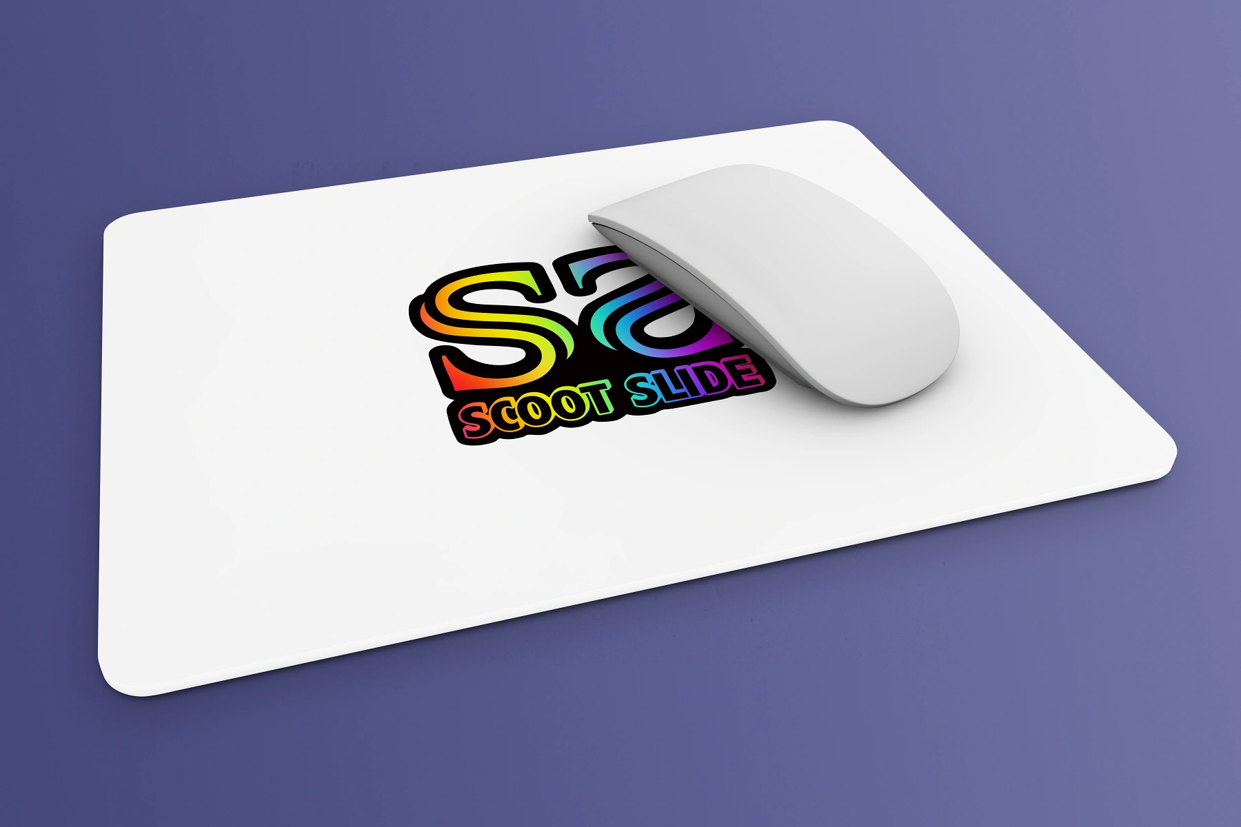 Podkładka pod myszkę - Scoot Slide white 1.1