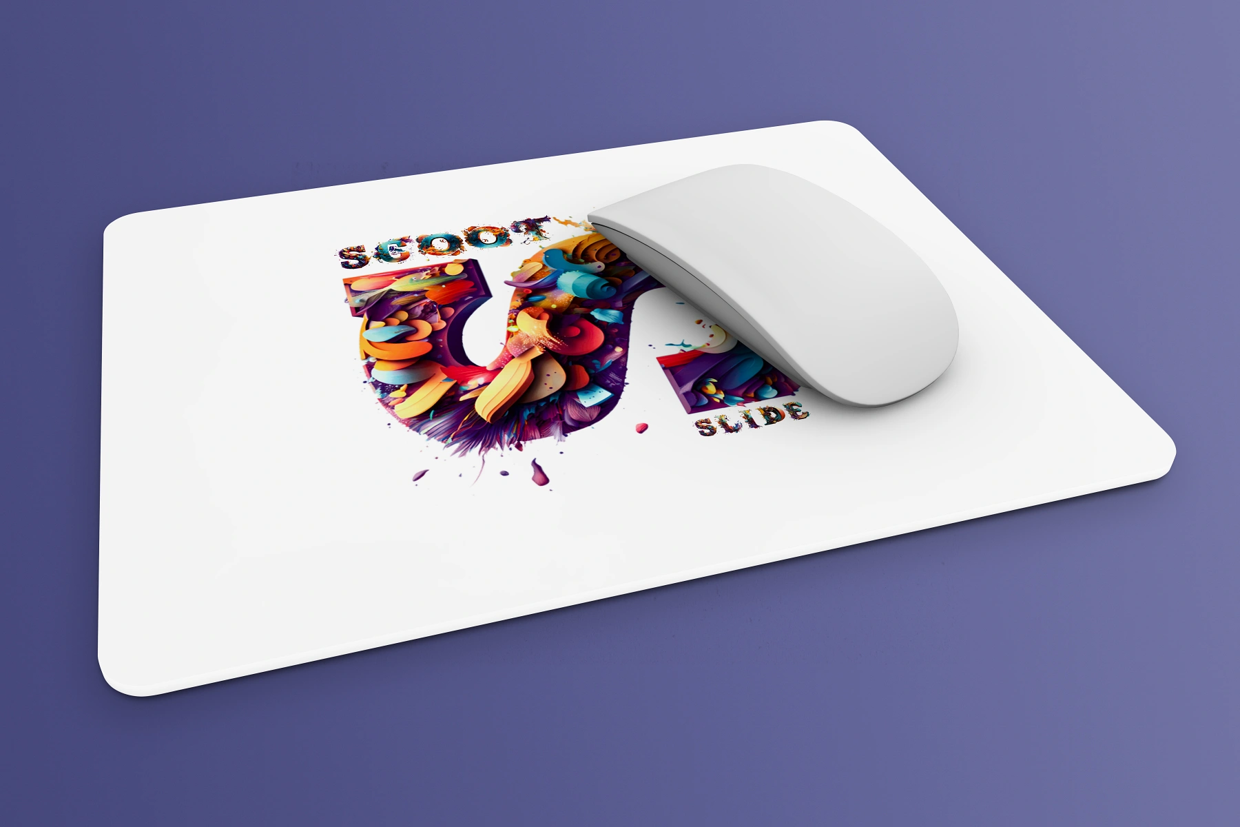 Podkładka pod myszkę - Scoot Slide white 1.12