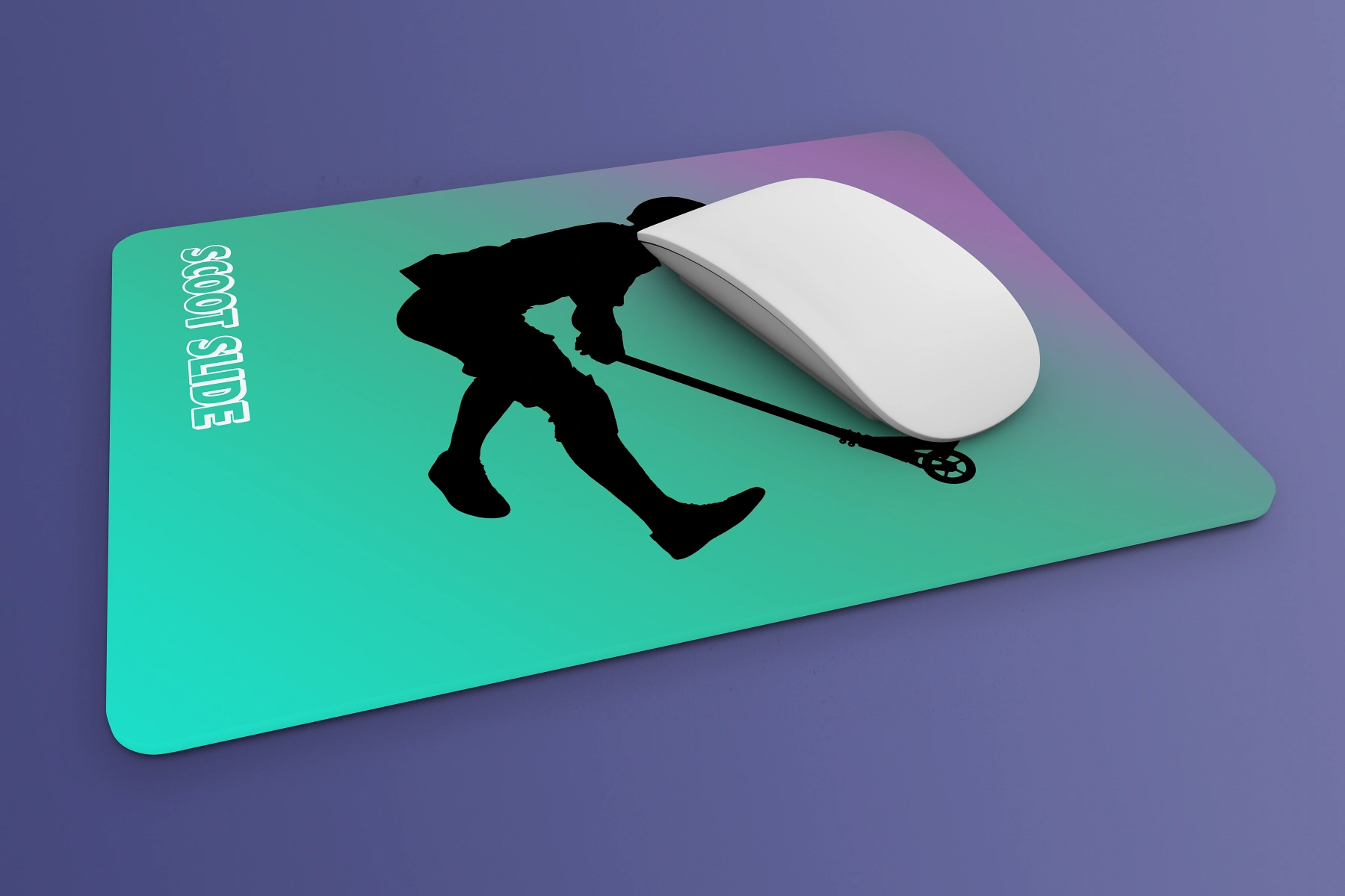 Podkładka pod myszkę - Scoot Slide white 1.14