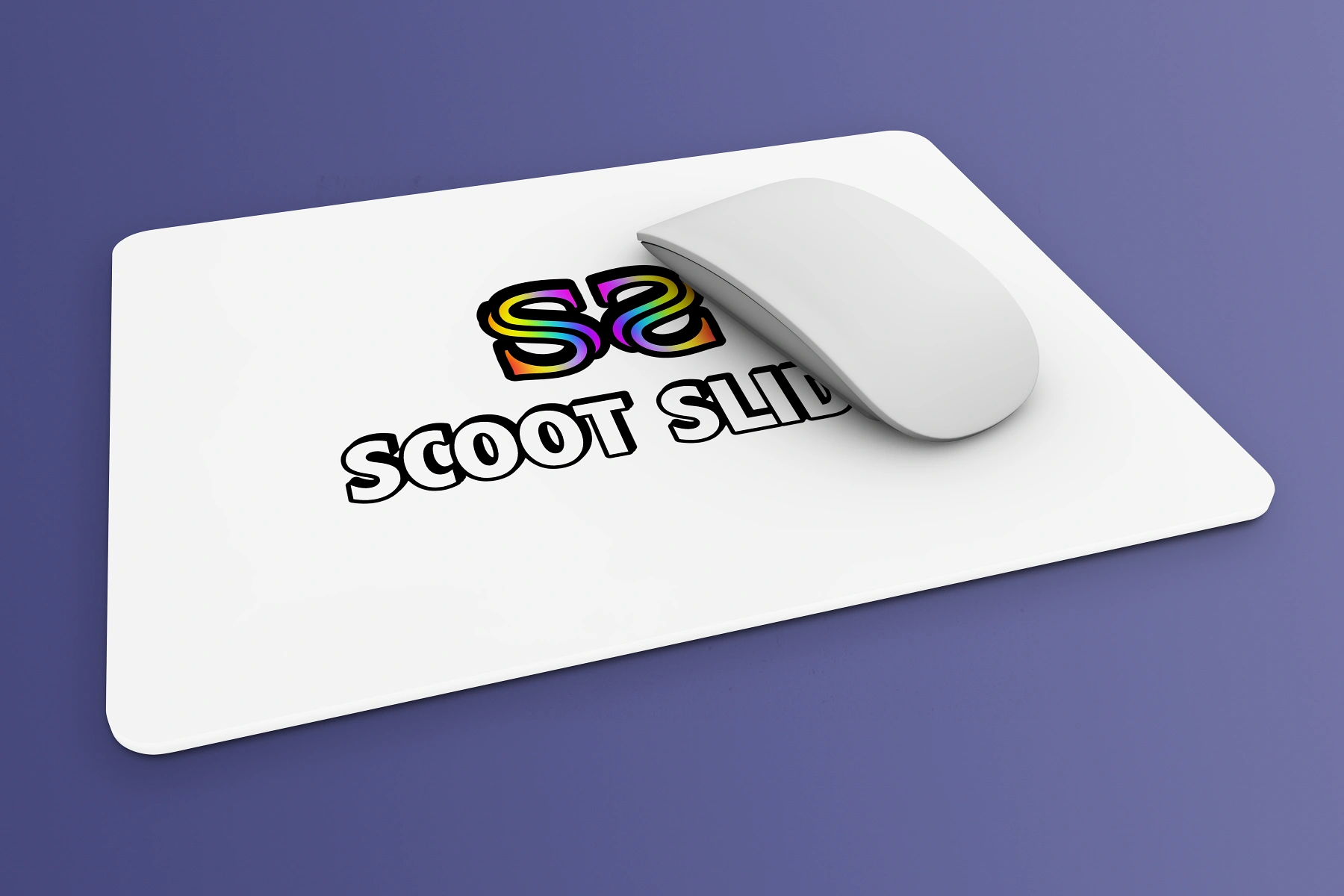 Podkładka pod myszkę - Scoot Slide white