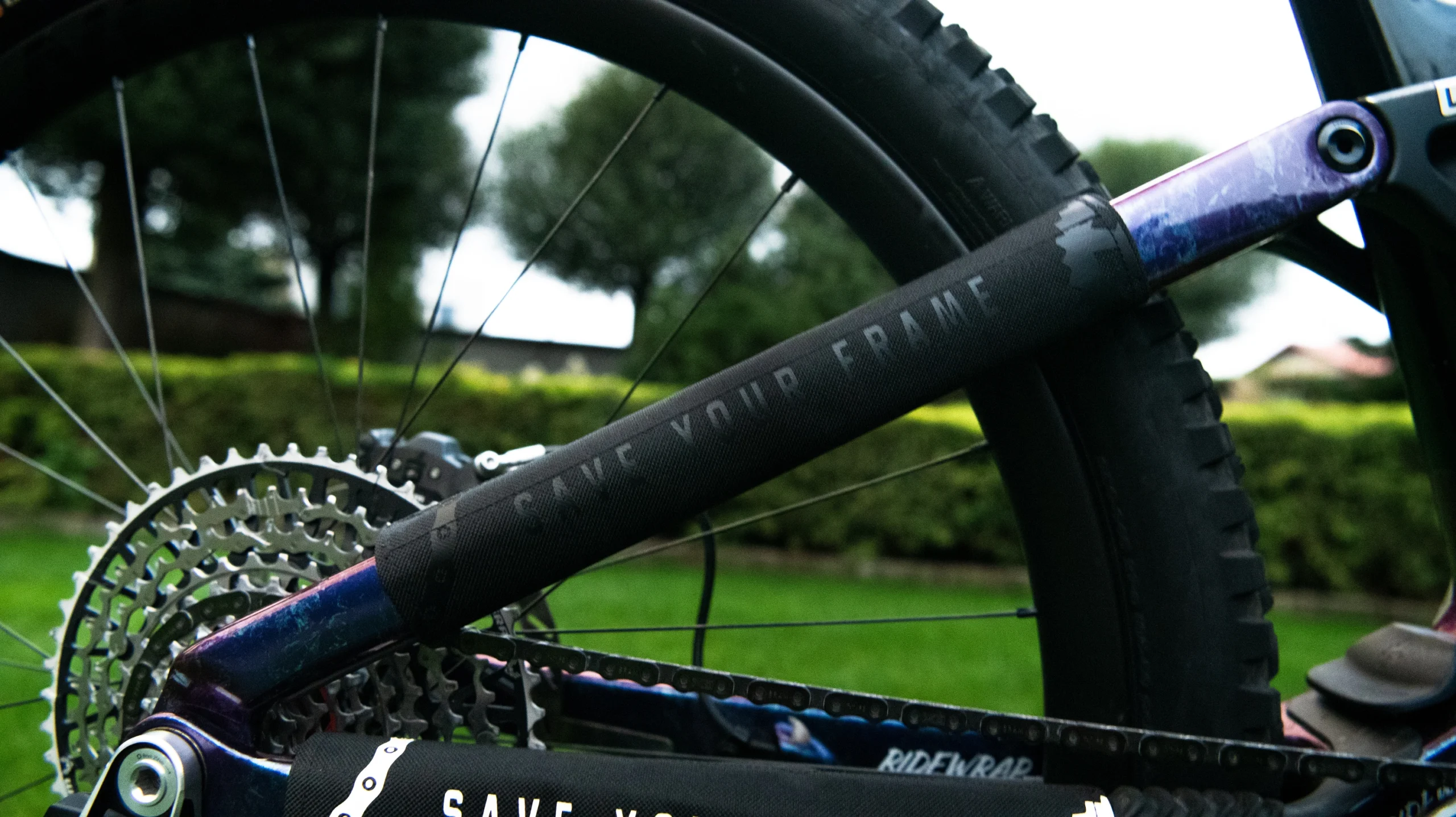 Save Your Frame - osłona na ramę. – osłona ramy roweru MTB/DH przed uderzeniami łańcucha, widok produktu 6