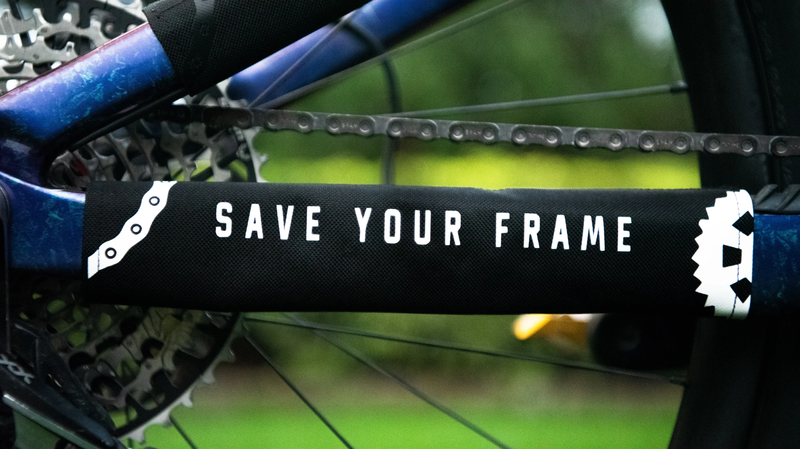 Save Your Frame - osłona na ramę. – osłona ramy roweru MTB/DH przed uderzeniami łańcucha, widok produktu 8