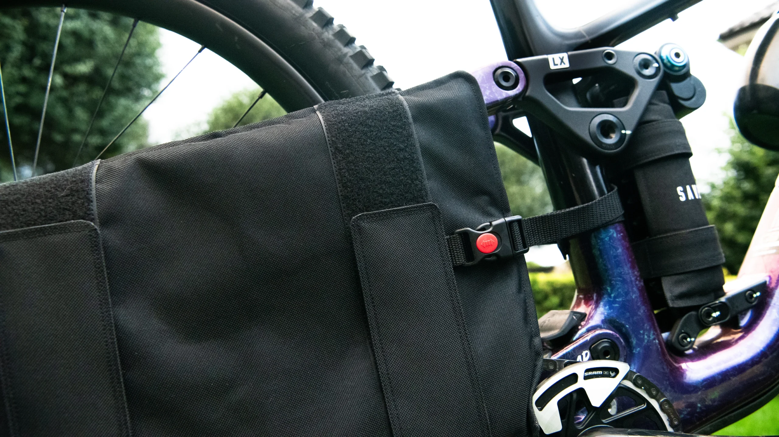 DUET XL - Fork i Frame. – zestaw osłon transportowych roweru MTB/DH, widok produktu 11